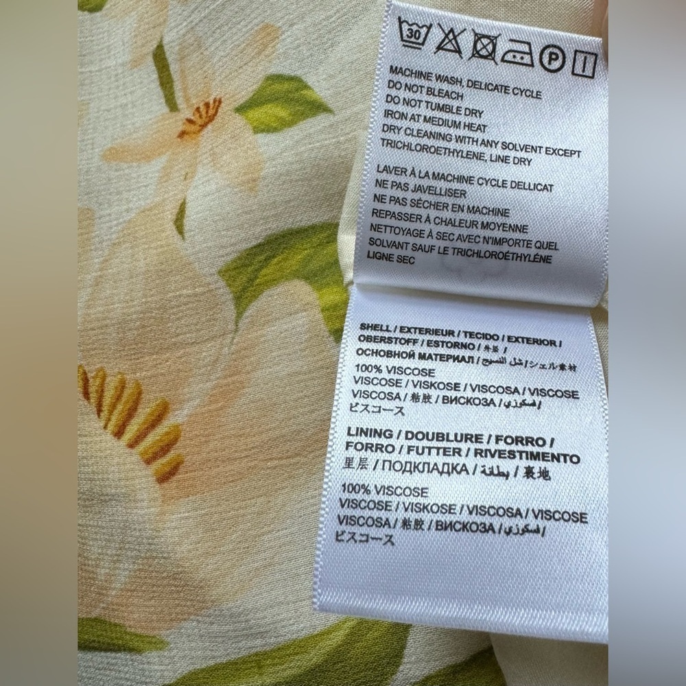 ❤️HP❤️NWT Size XL - Farm Rio V-Neck Floral Maxi Dress - Picture 10 of 13